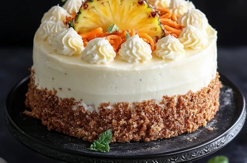 Irresistibly Moist Carrot Cake Recipe With Pineapple – A Tropical Twist on a Classic Favorite