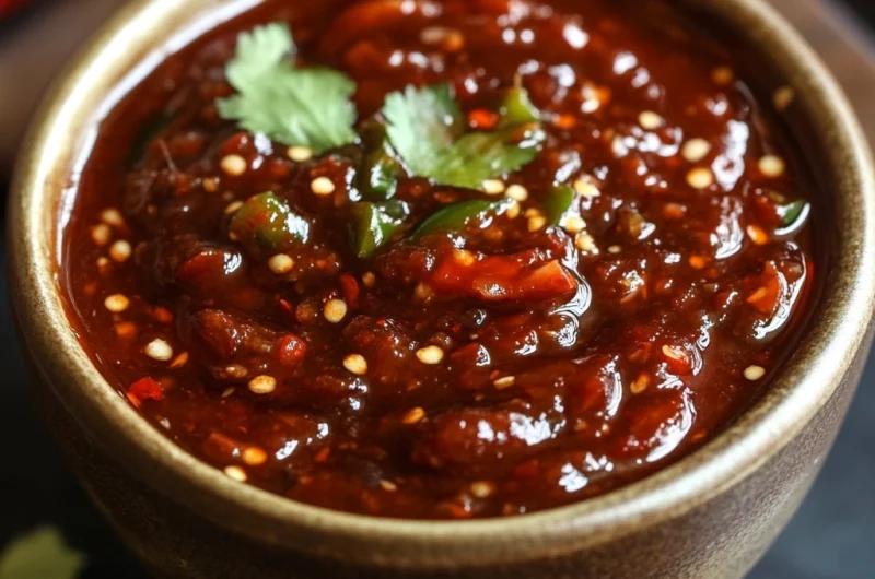 Homemade Chili Sauce Recipe You’ll Want to Put on Everything