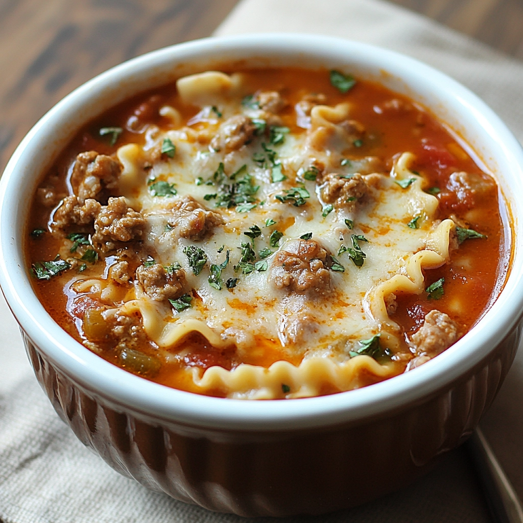 Lasagna Soup Recipe