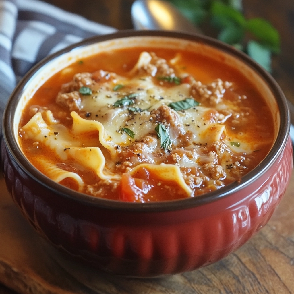 Lasagna Soup Recipe