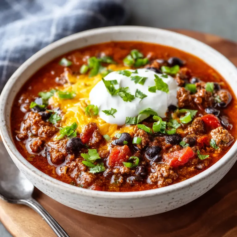 Beanless Chili Recipe