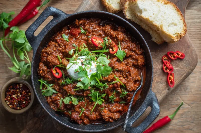 Beef Chili Recipe: A Hearty Bowl of Comfort