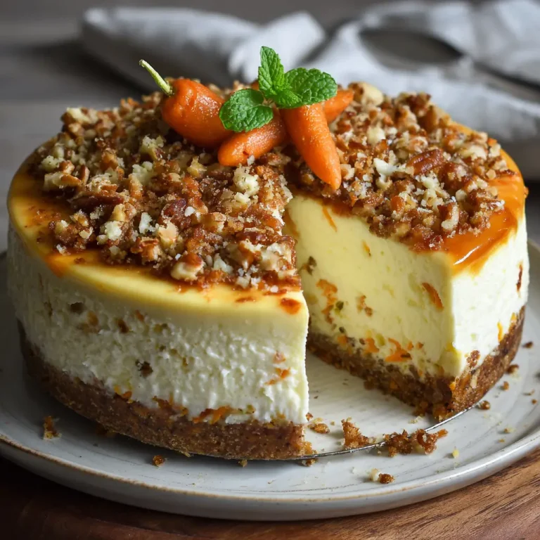 Carrot Cake Cheesecake Recipe
