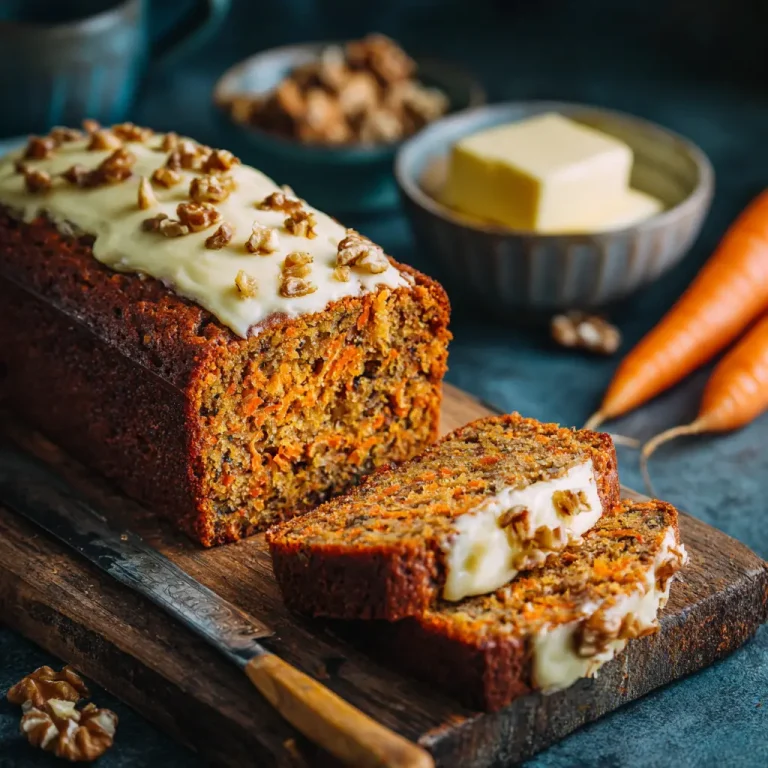 Carrot Cake Loaf Recipe