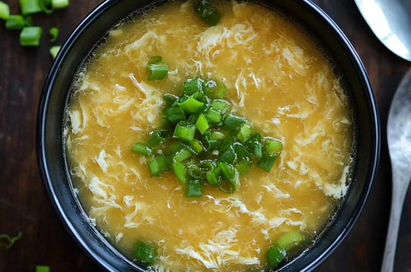 Delicious Egg Drop Soup Recipe – Quick, Easy, and Flavorful