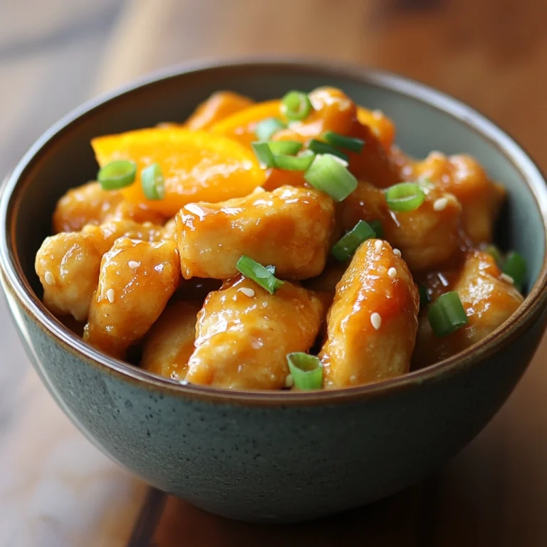 Orange Chicken Recipe