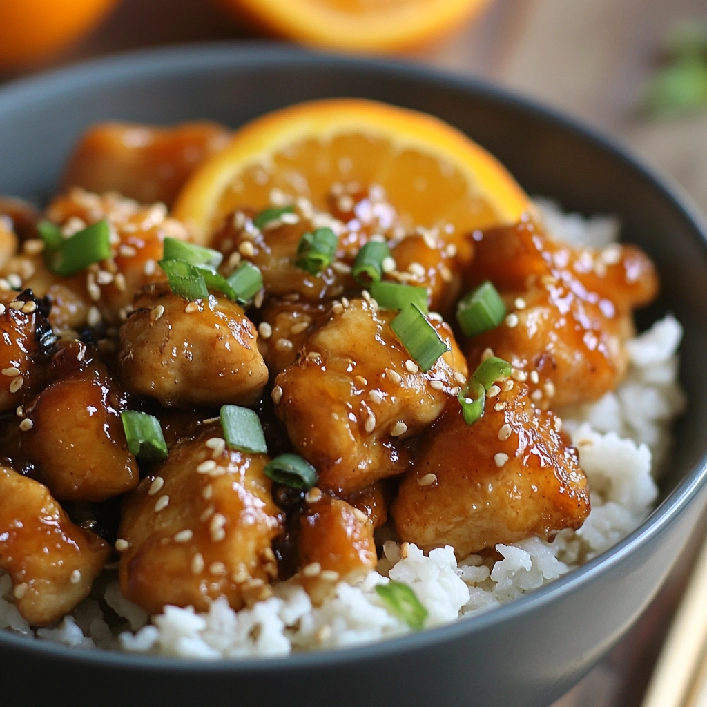 Orange Chicken Recipe