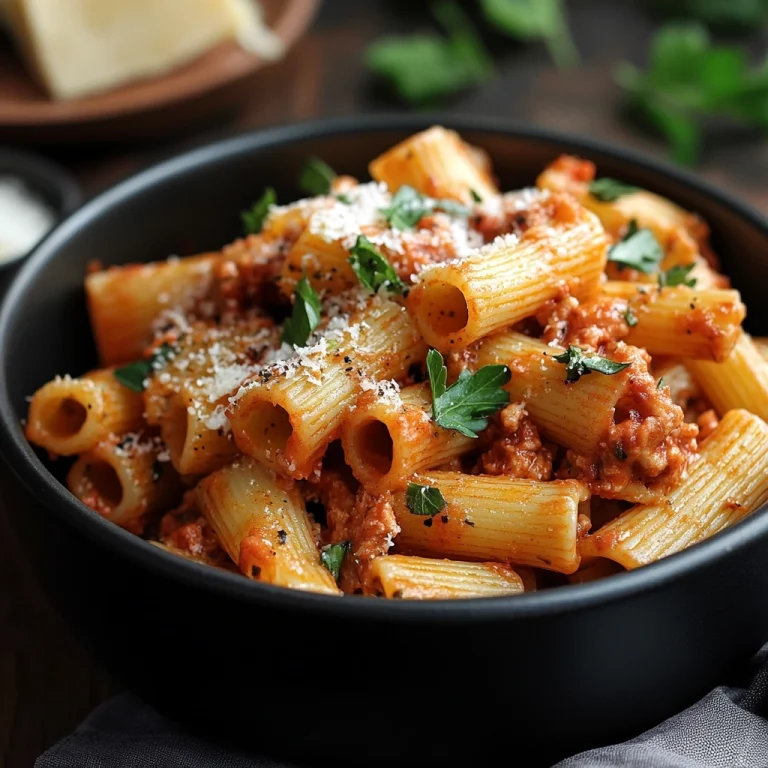 Rigatoni Pasta Recipe