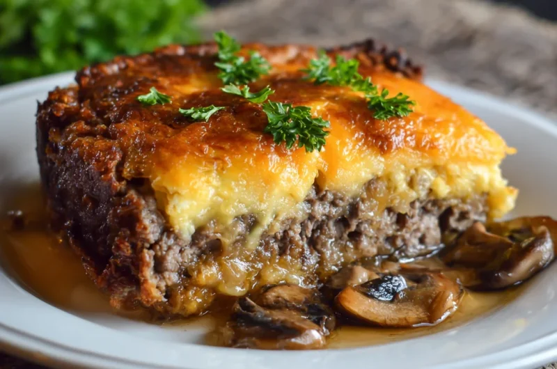Amish Hamburger Steak Bake Recipe