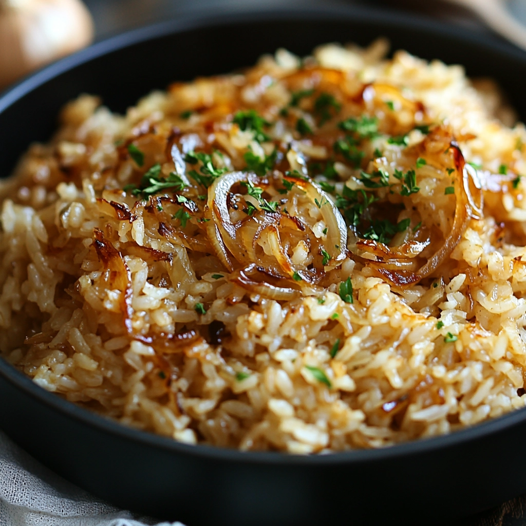 French Onion Butter Rice