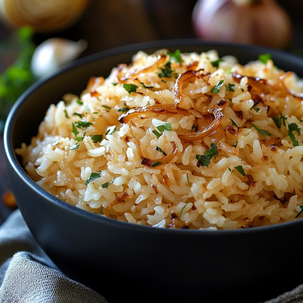 French Onion Butter Rice