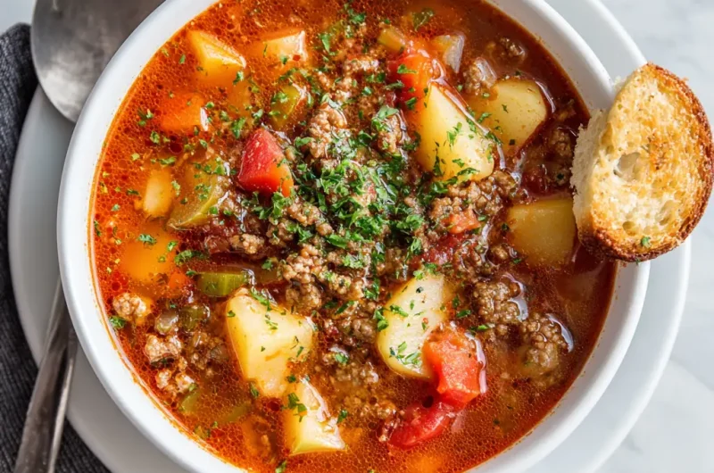 Hamburger Soup Recipe: A Hearty Comfort Meal for Every Season