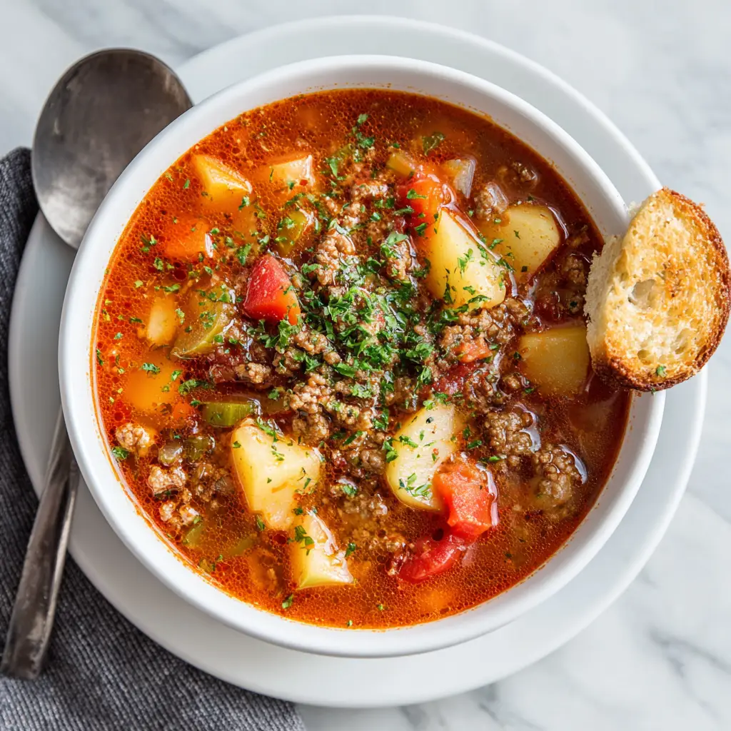 Hamburger Soup Recipe