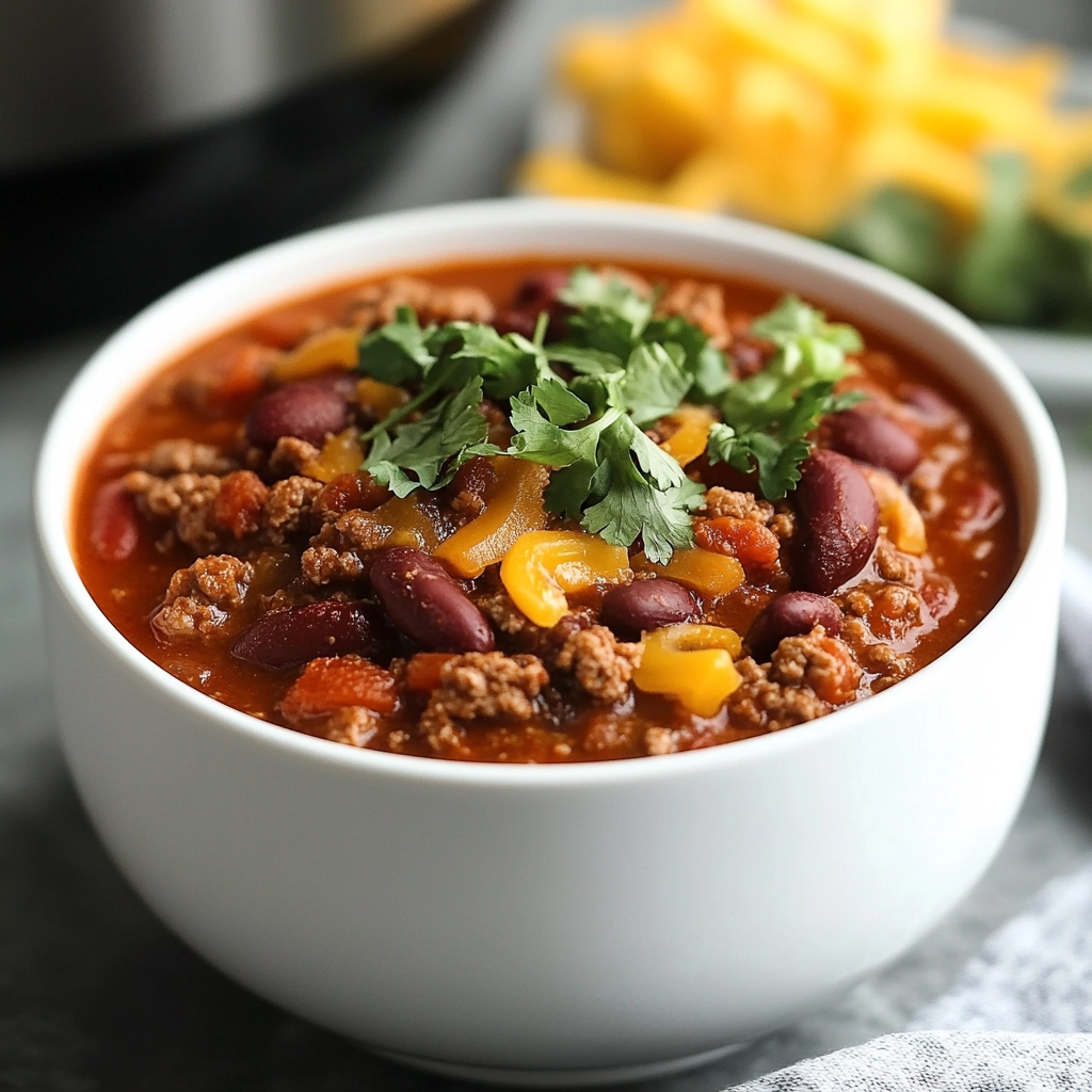 Instant Pot Chili Recipe