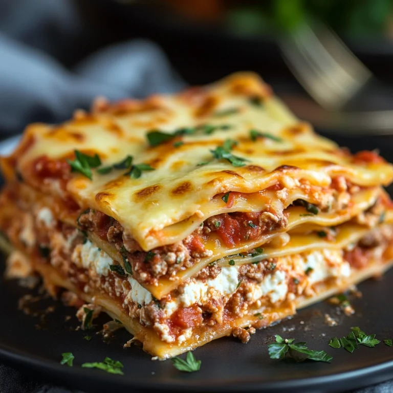 Lasagna Recipe With Ricotta
