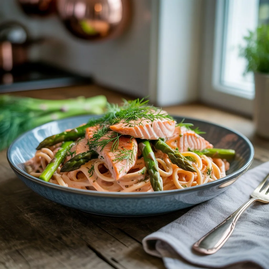 Salmon Pasta recipe