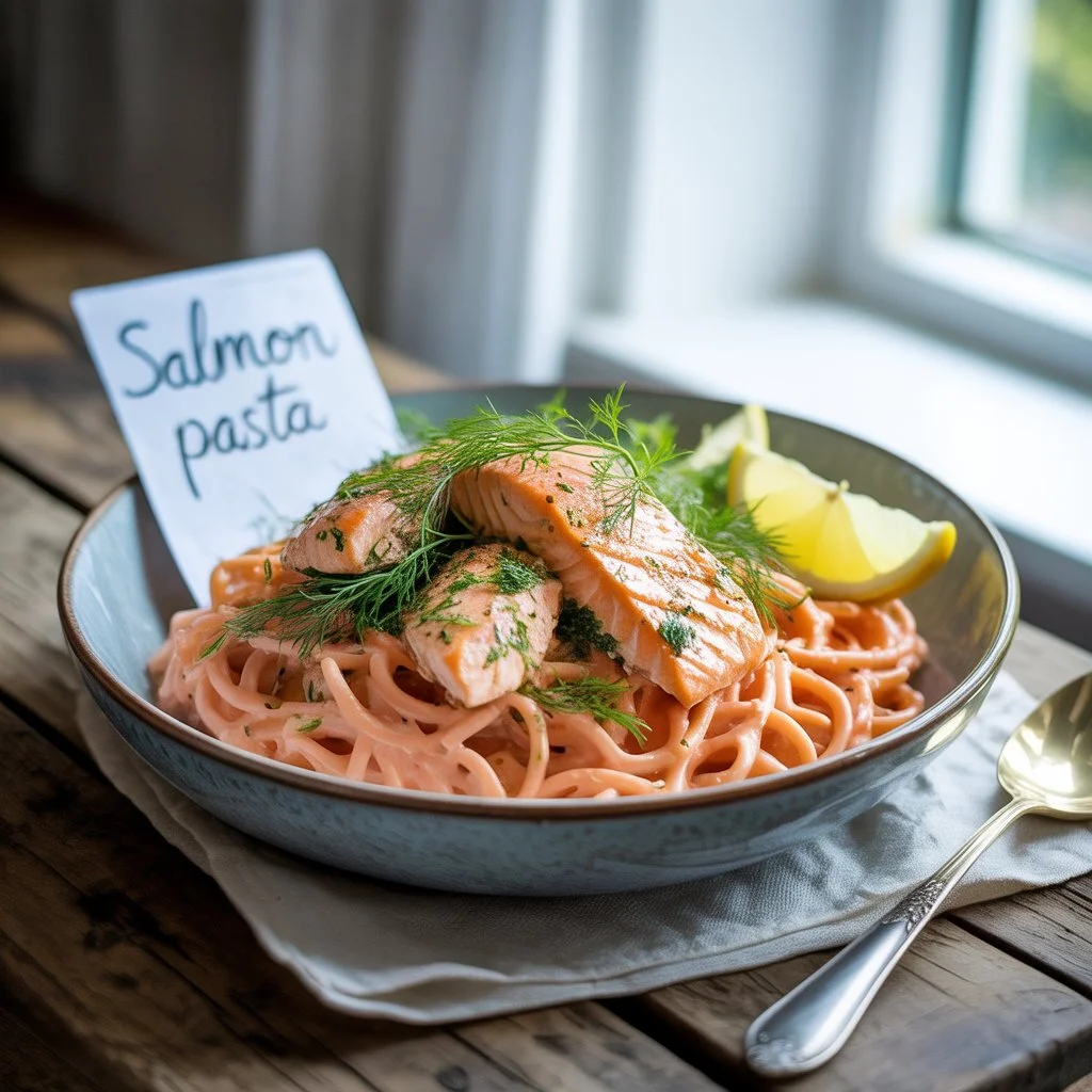 Salmon Pasta recipe