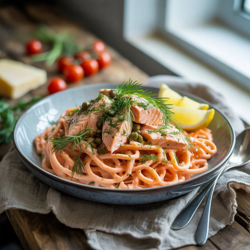 Salmon Pasta recipe