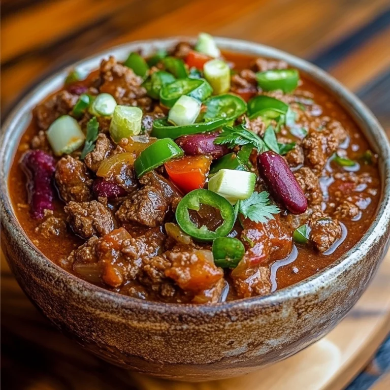 Steak Chili Recipe
