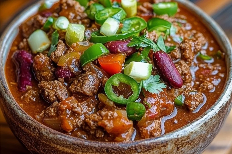 Steak Chili Recipe