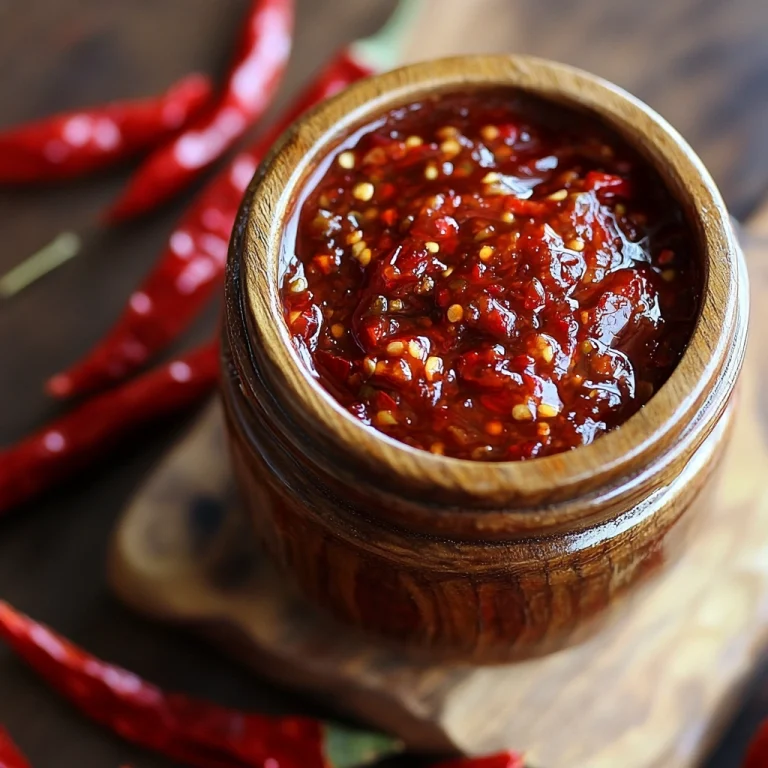 Sweet Chili Sauce Recipe