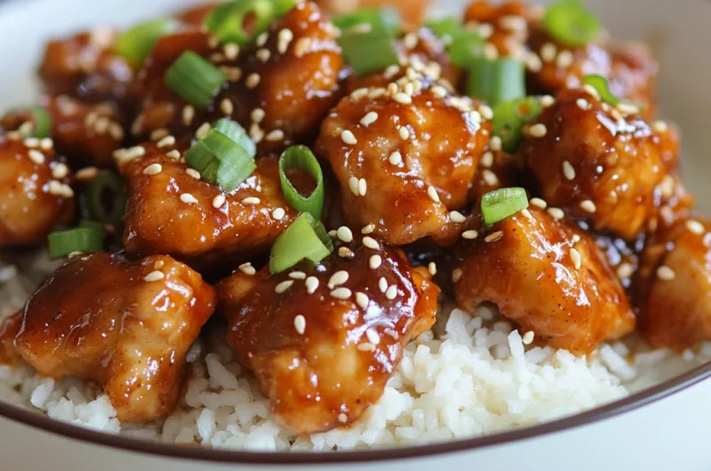 Sesame Chicken Recipe – Crispy, Sweet, and Better Than Takeout