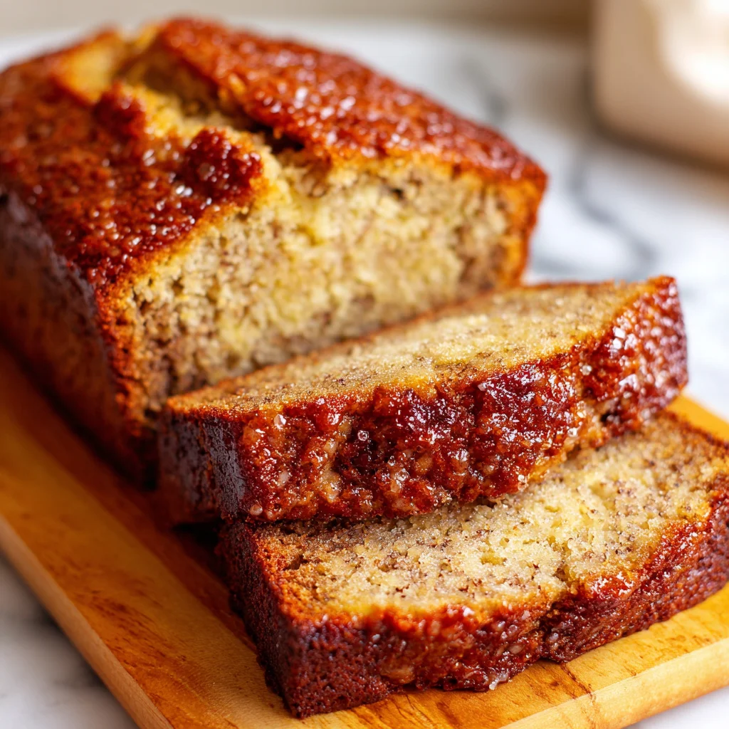 Banana Bread Recipe with Brown Sugar