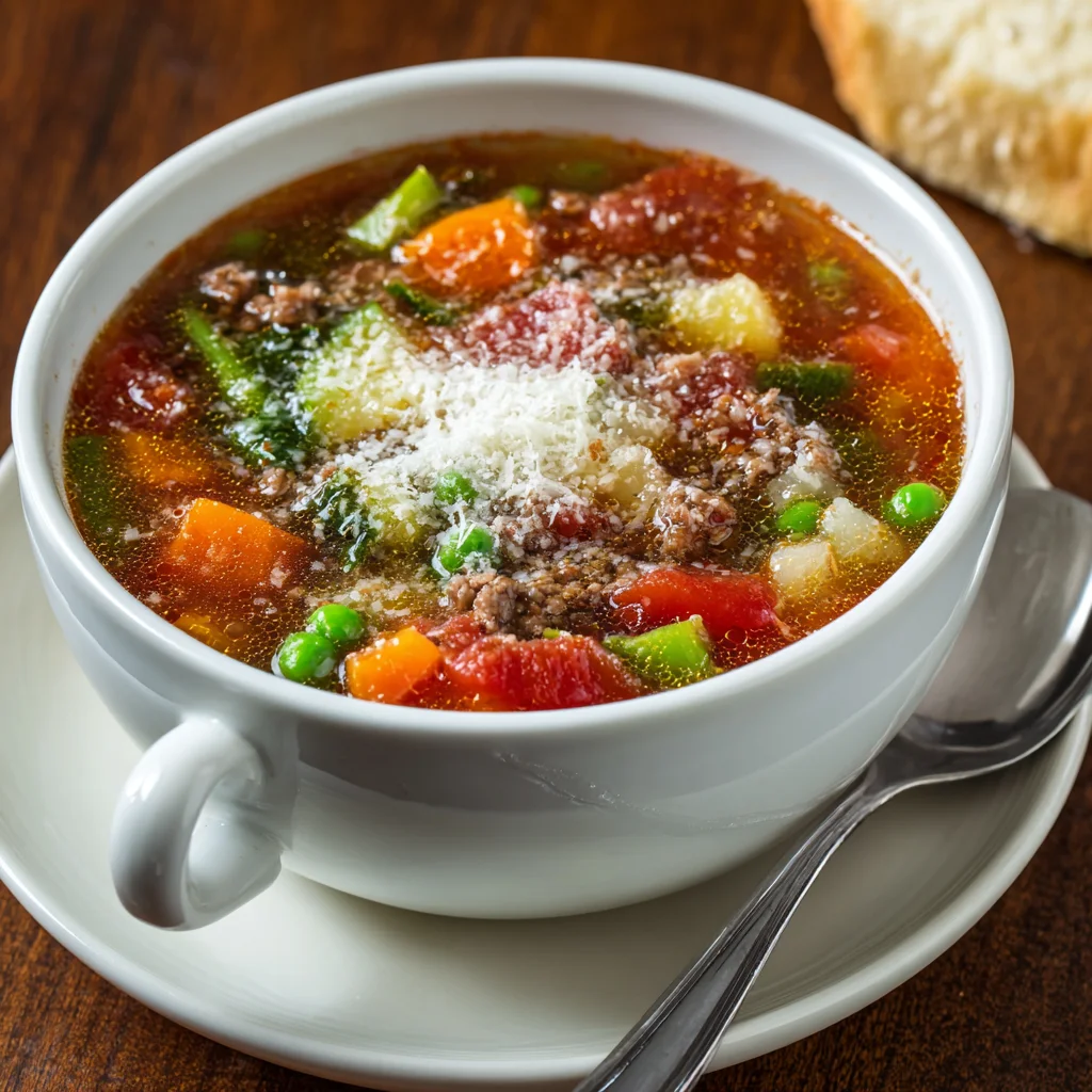Beef Vegetable Soup Recipe