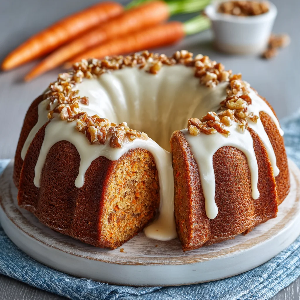 Bundt Carrot Cake Recipe