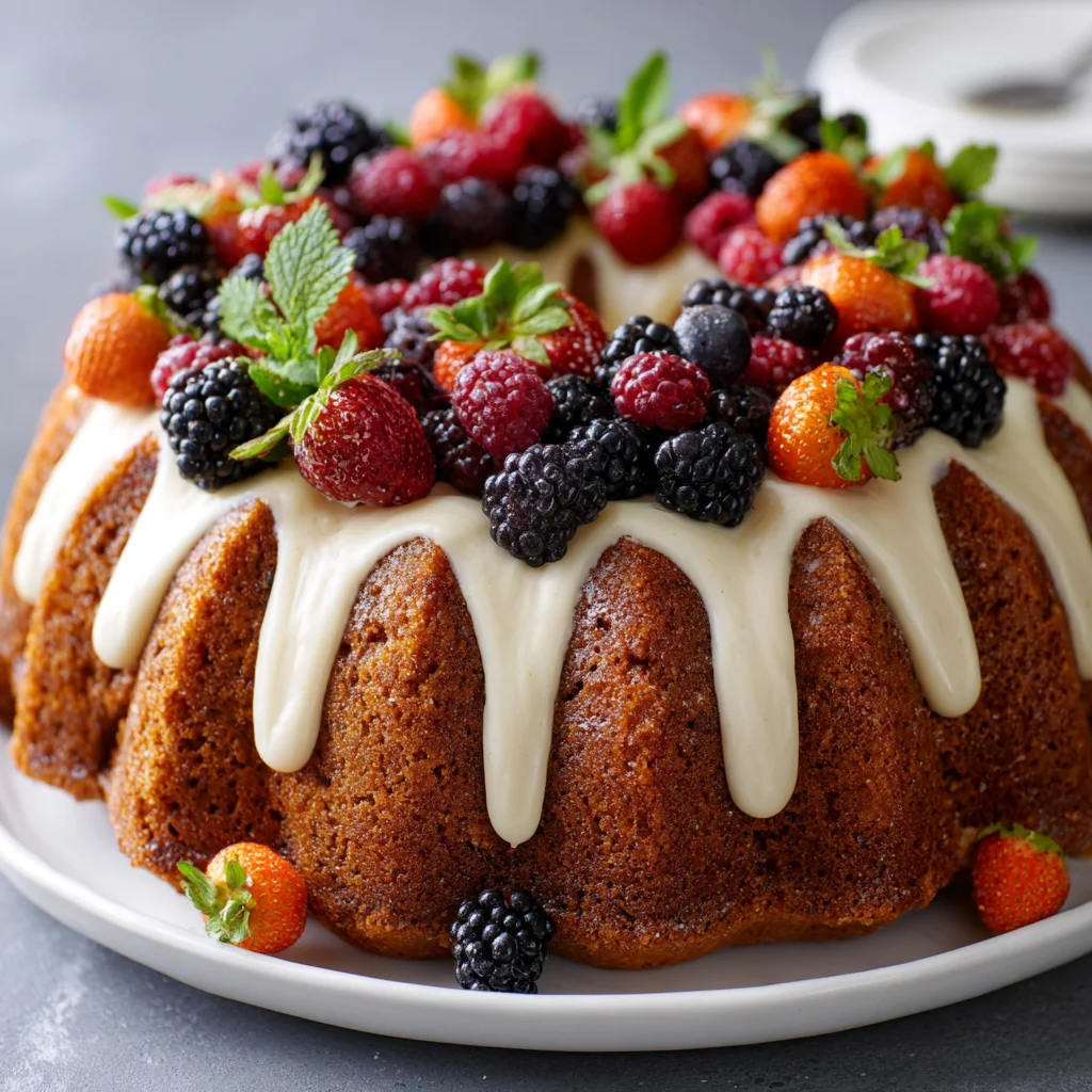 Bundt Carrot Cake Recipe
