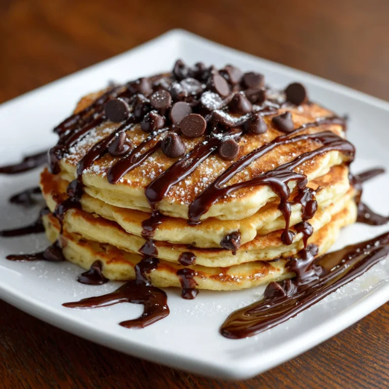 Chocolate Chip Pancake Recipe