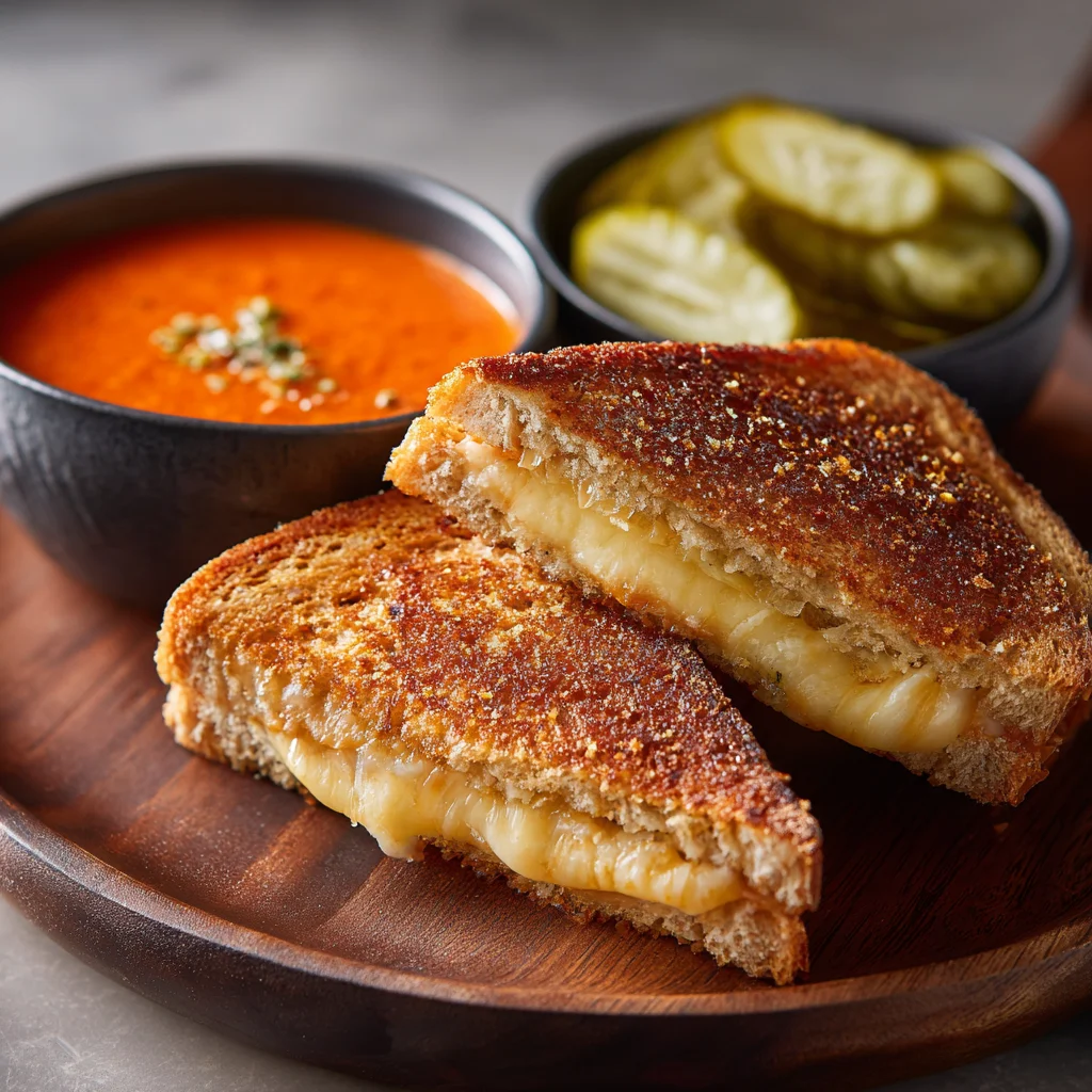 Grilled Cheese and Tomato Soup