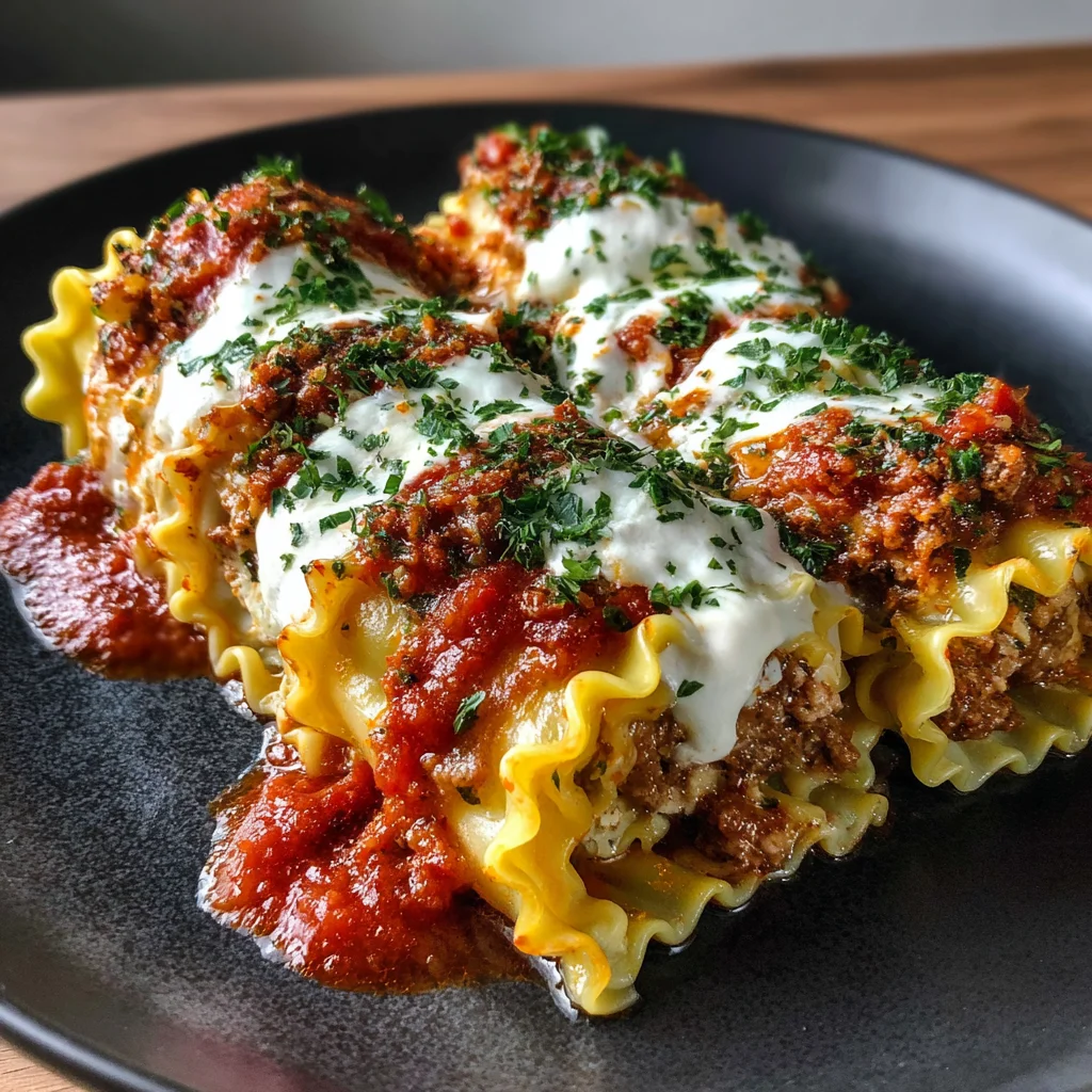 Lasagna Rolls Recipe