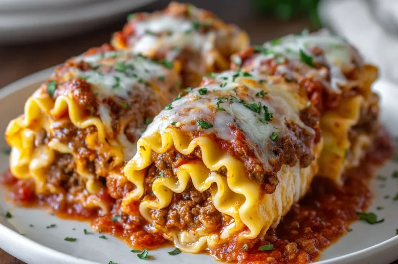 Lasagna Rolls Recipe