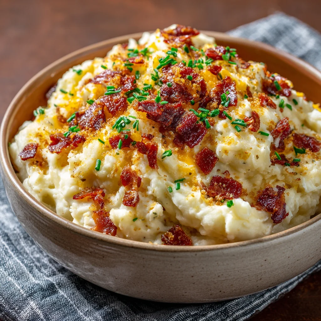 Loaded Mashed Potatoes Recipe