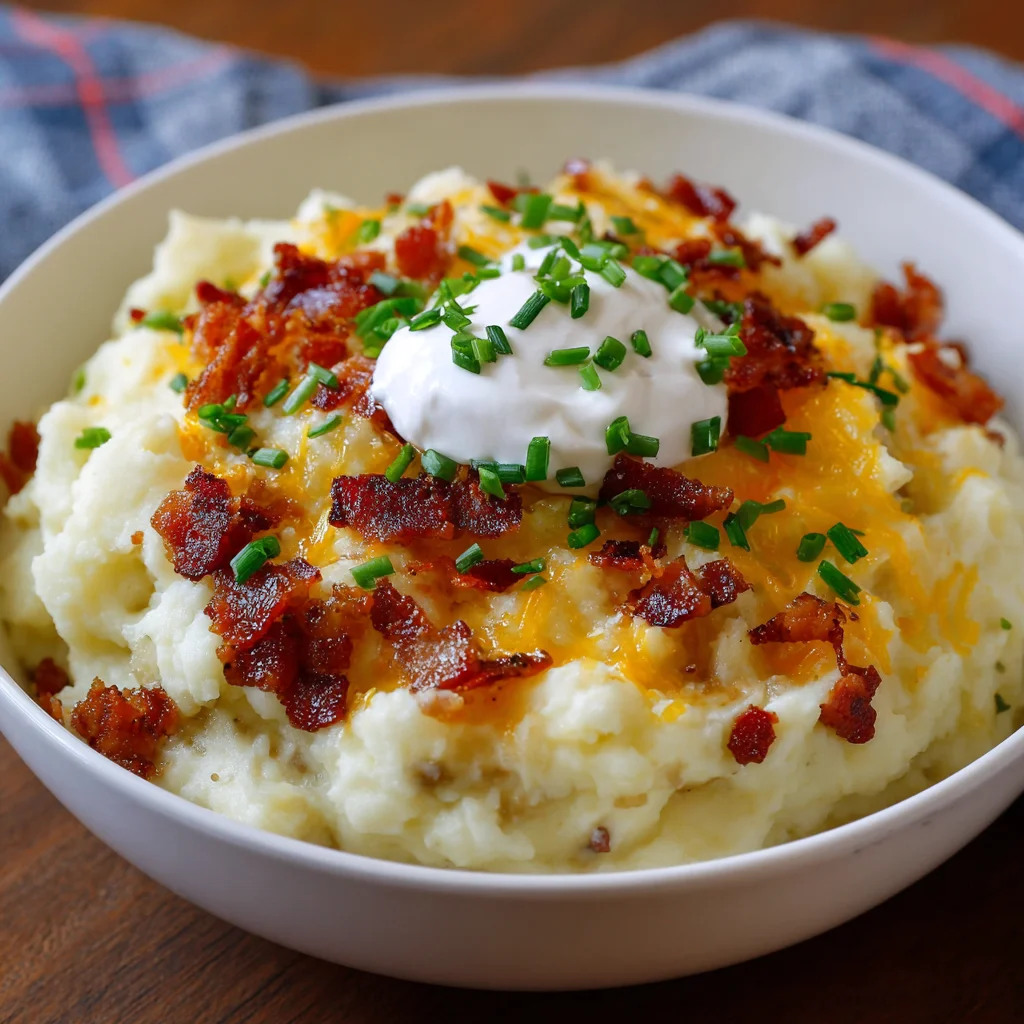 Loaded Mashed Potatoes Recipe