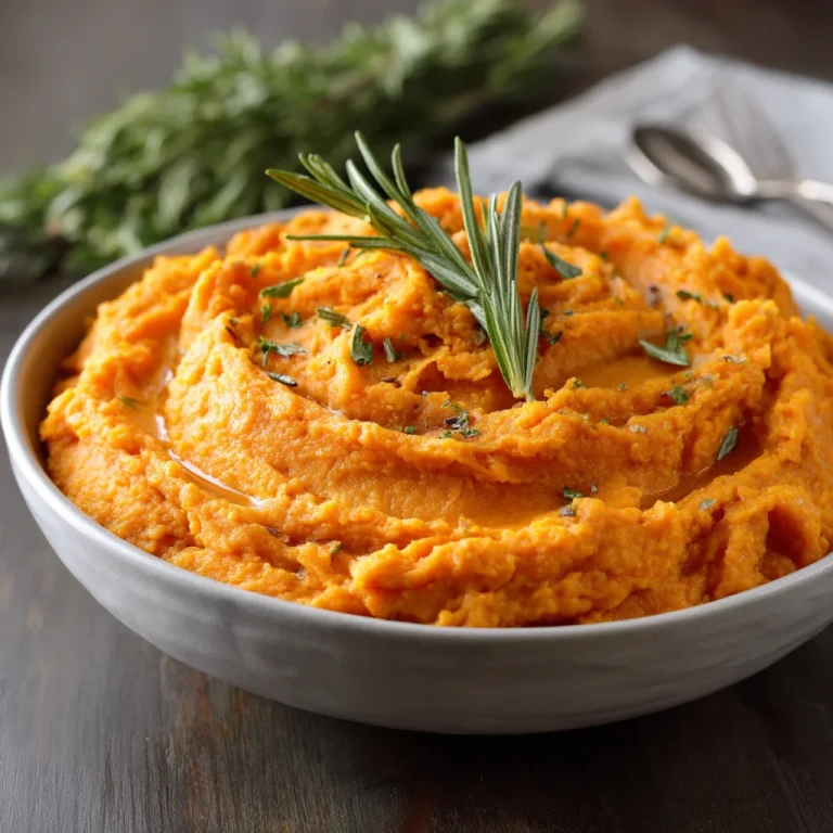 Mashed Sweet Potatoes Recipe