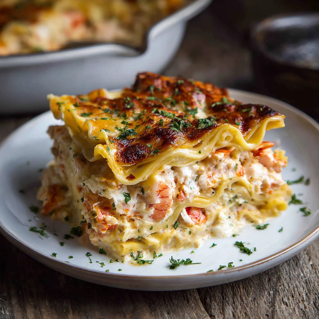 Seafood Lasagna Recipe
