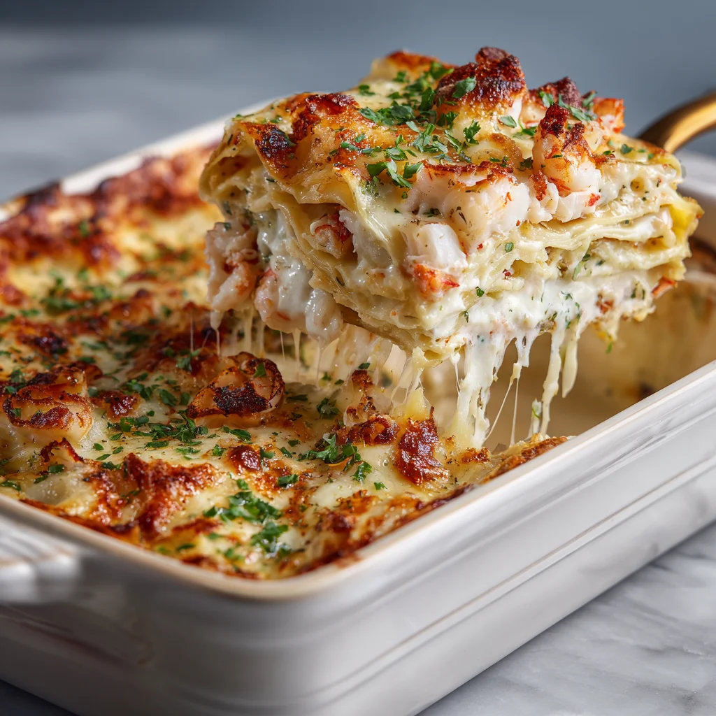 Seafood Lasagna Recipe