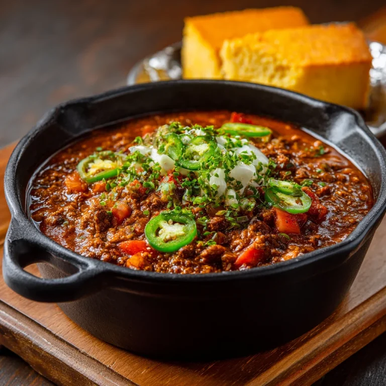 Southern Chili Recipe