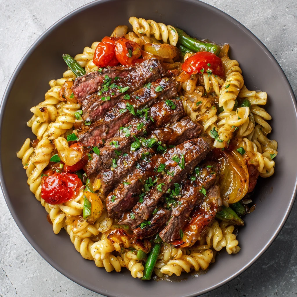 Steak Pasta Recipe