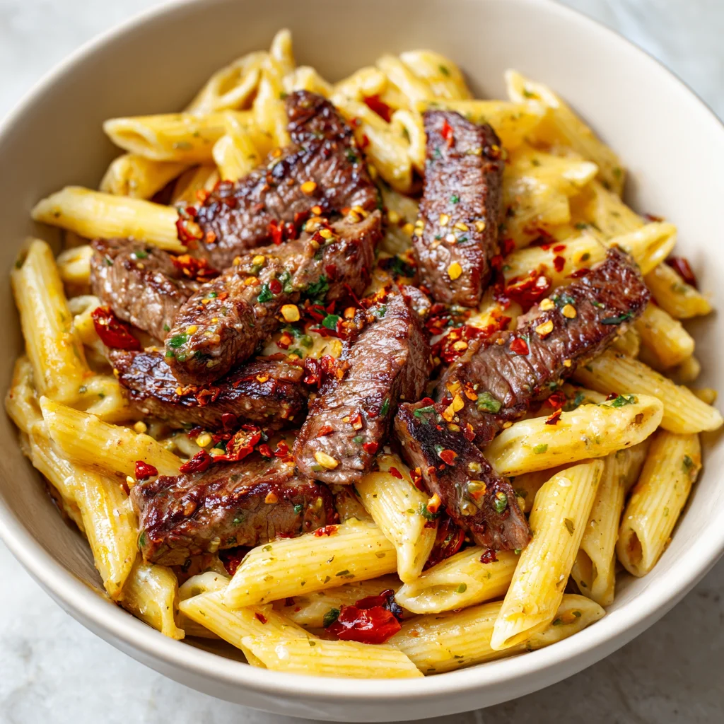 Steak Pasta Recipe