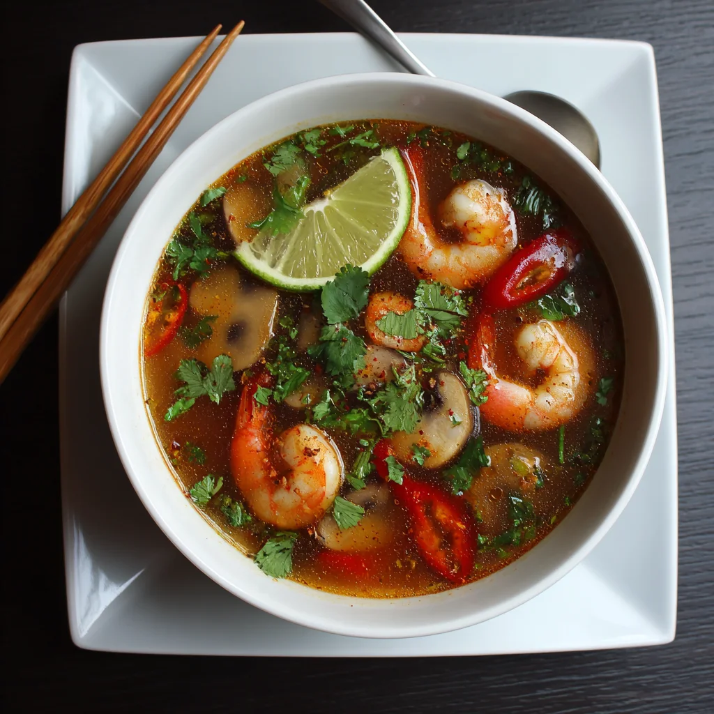 Tom Yum Soup Recipe