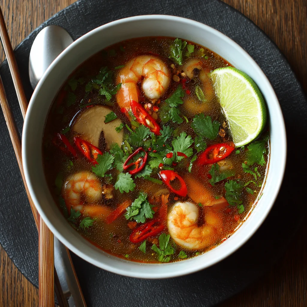 Tom Yum Soup Recipe