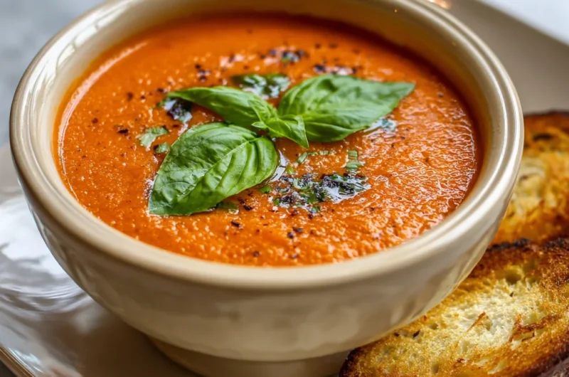 Tomato Basil Soup Recipe
