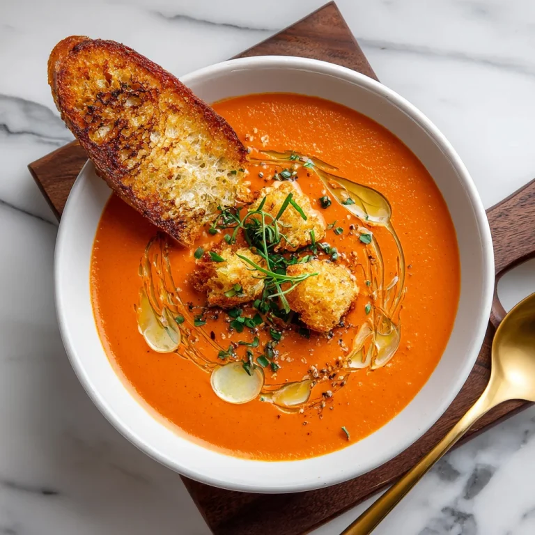 Tomato Bisque Soup Recipe