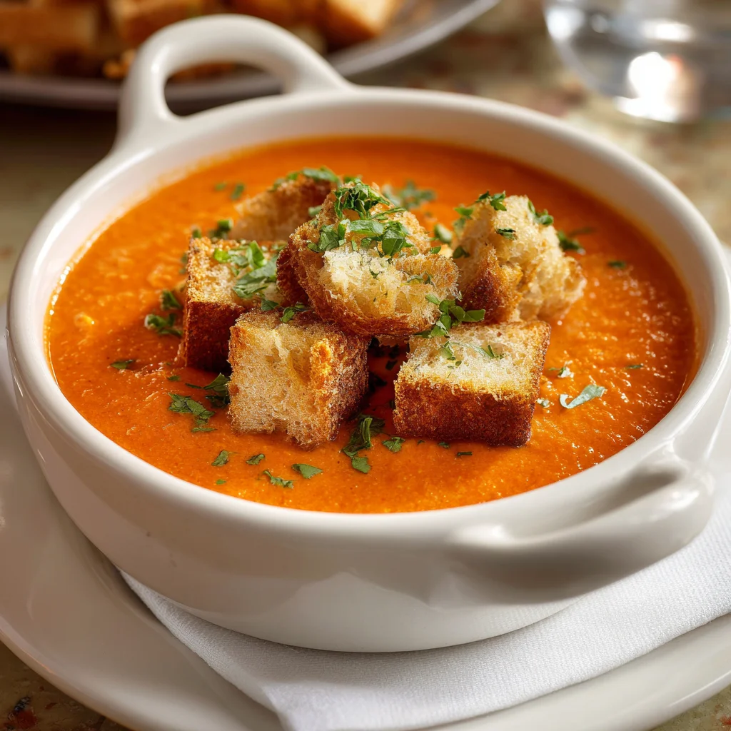 Tomato Bisque Soup Recipe