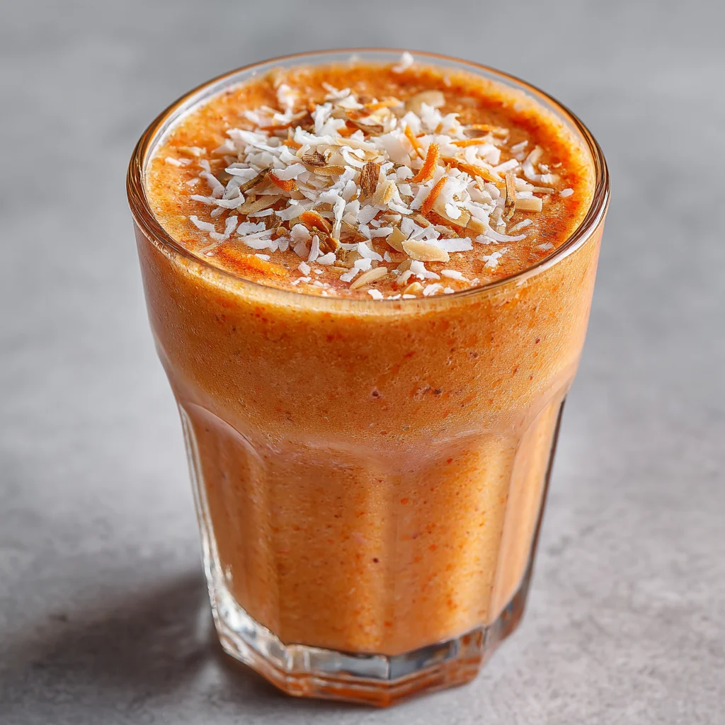 Carrot Cake Smoothie Recipe