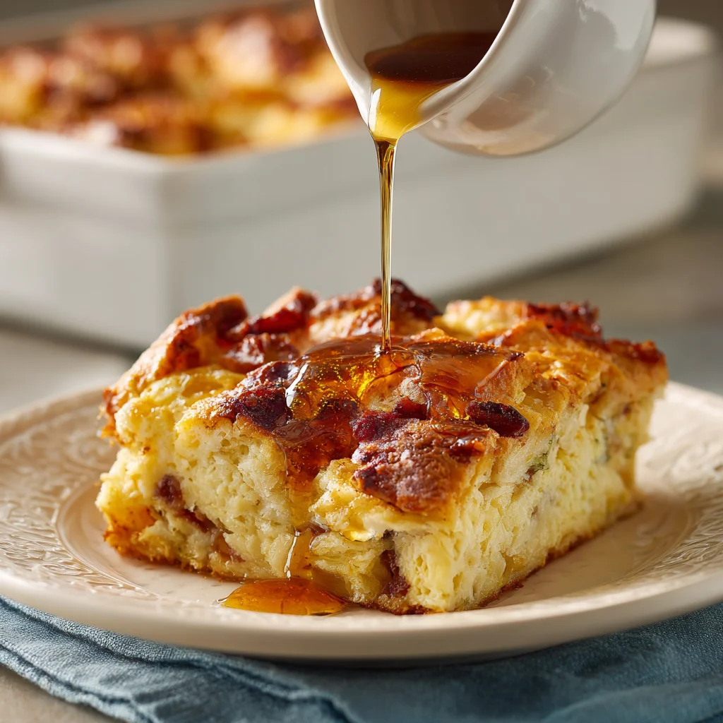Croissant Breakfast Casserole Recipe