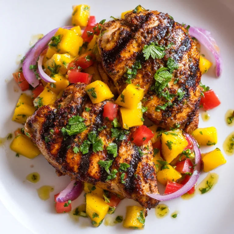 Grilled Mango Chicken